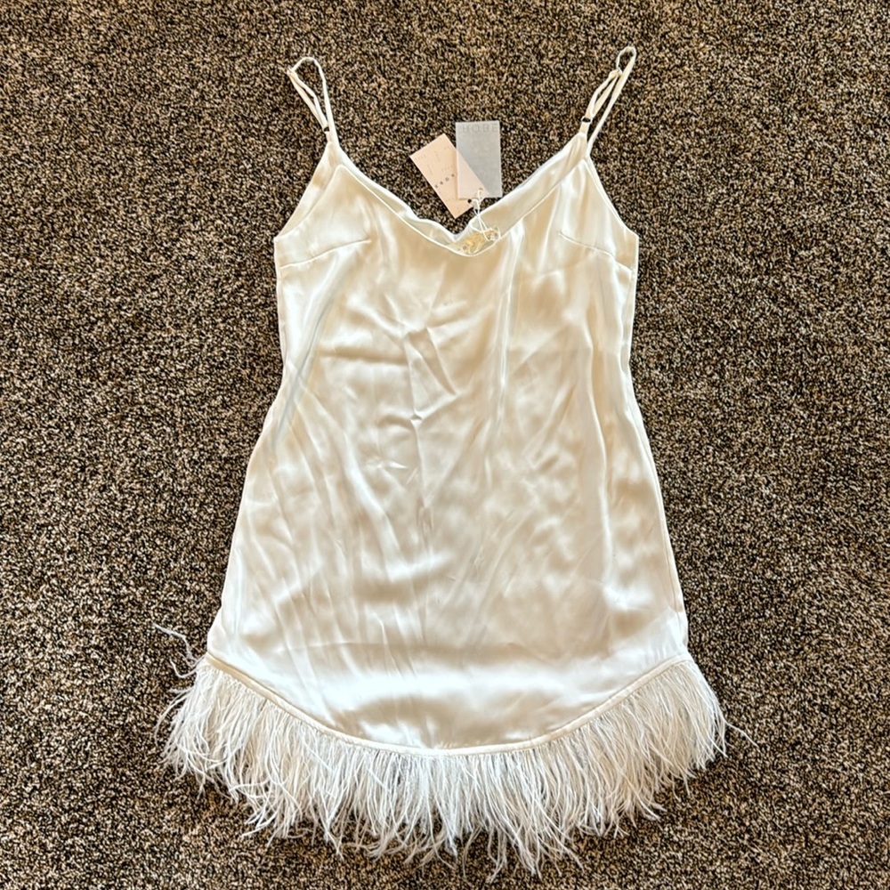 Women’s pajama slip dress. Worn just for a picture. Made in Ukraine.